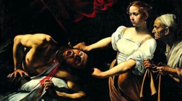 Giuditta che taglia la testa a Oloferne. Caravaggio 1598-1599