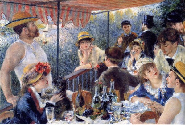 O almoço dos barqueiros - Auguste Renoir