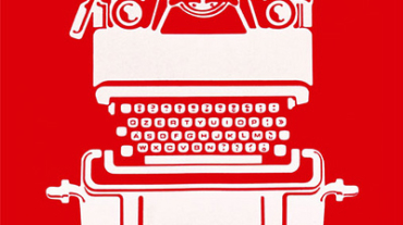 Publicidade da máquina de escrever Olivetti Valentine 1969