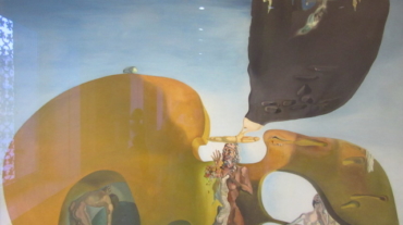 Salvador Dali - Birth of liquid desires. Museu Guggenheim, Veneza