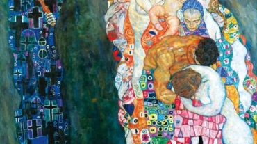 A vida e a morte  Gustav Klimt - 1916
