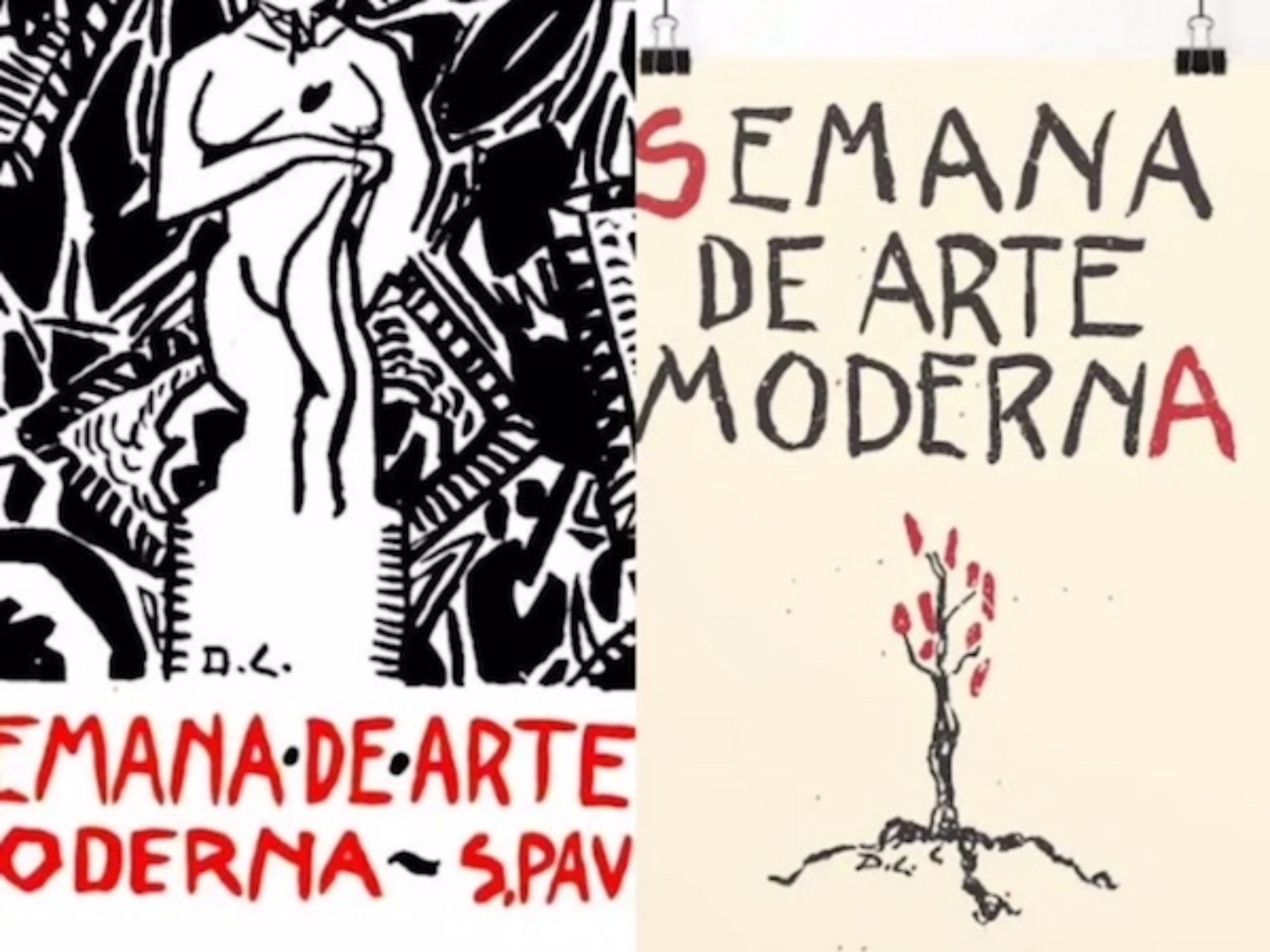 Cartazes da Semana de Arte Moderna de 22